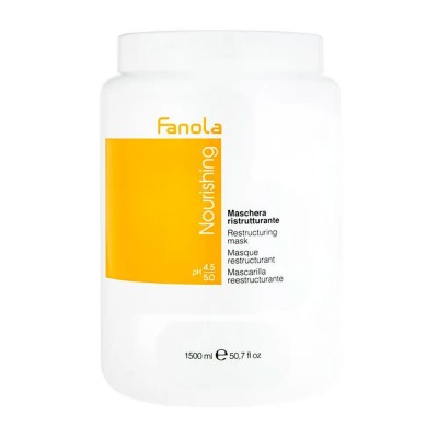хигиена,коса,fanola,nourishing,restructuring,1500ml,hair,mask,white