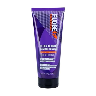 хигиена,коса,fudge,clean,blonde,damage,rewind,violet,toning,treatment,200ml,hair,mask,purple
