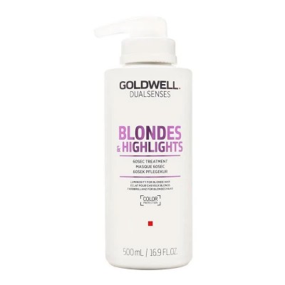 хигиена,коса,goldwell,dualsenses,blond,&,highlights,60sec,500ml,hair,mask,white