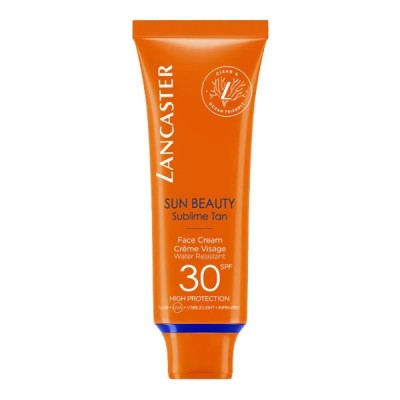 козметика,за,защита,от,слънце,lancaster,beauty,beauty,velvet,spf30,50ml,facial,sunscreen,orange