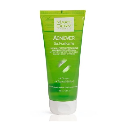 козметика,за,почистване,martiderm,acniover,purifying,200ml,cleansing,gel