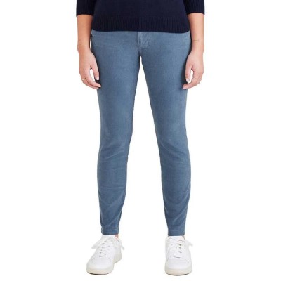 панталони,тип,чино,дамски,панталони,dockers,weekend,skinny,chino,pants,blue,fusion,(blue)