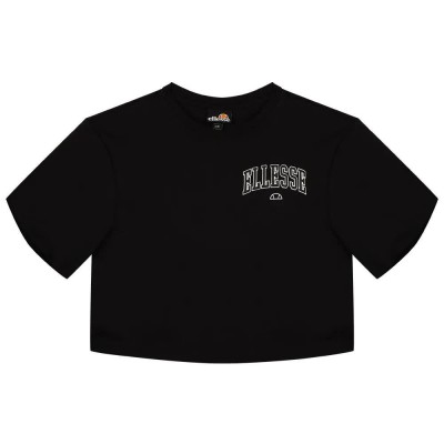 тениска,дамски,тениски,ellesse,beneventi,cropped,short,sleeve,t,shirt,black,(black)