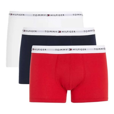 боксерки,мъжко,бельо,tommy,hilfiger,signature,essential,um0um02761,boxers,3,units,desert,sky,white,primary,red,(multicolor)