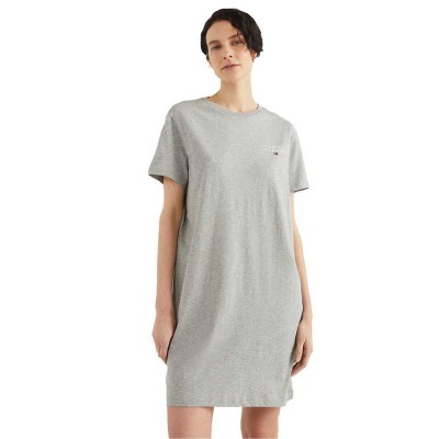 рокля,дамски,поли,и,рокли,tommy,hilfiger,uw0uw04526,original,short,sleeve,dress,grey