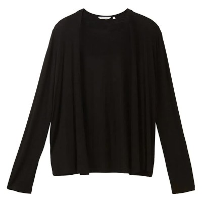 жилетка,дамски,пуловери,дамски,плетени,дрехи,tom,tailor,1036778,cardigan,black,(black)