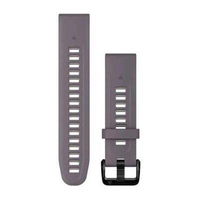 други,аксесоари,garmin,quickfit®,20,mm,silicone,strap,deep,orchid,light,sand,(grey,silver)