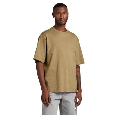 тениска,мъжки,тениски,g,star,essential,boxy,short,sleeve,round,neck,t,shirt,brown