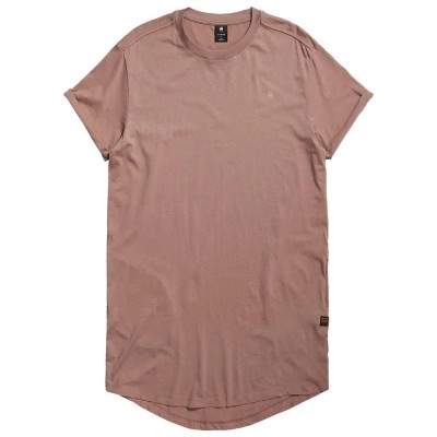 рокля,дамски,поли,и,рокли,g,star,lash,short,sleeve,short,dress,chocolate,berry,(beige,pink)