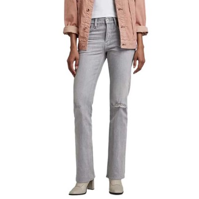 дънки,дамски,панталони,g,star,noxer,bootcut,jeans,grey,(sun,faded,ripped,skyrocket)