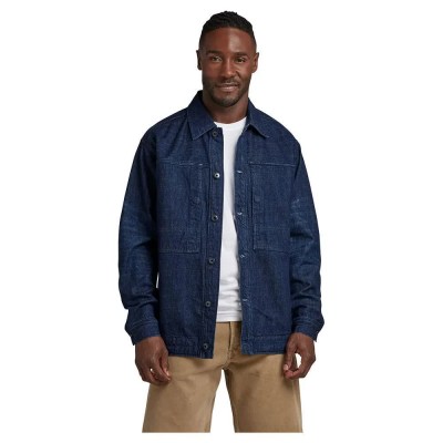 яке,мъжки,якета,дамски,якета,и,палта,g,star,us,navy,shanorak,denim,jacket,blue,(worn,in,waterfront)