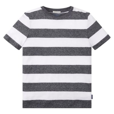 тениска,детски,тениски,tom,tailor,1030299,fitted,striped,short,sleeve,t,shirt,multicolor,(sky,captain,white,big,stripe)