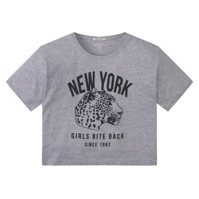 тениска,детски,тениски,tom,tailor,1030739,cropped,flock,printed,short,sleeve,t,shirt,light,stone,grey,melange,(grey)