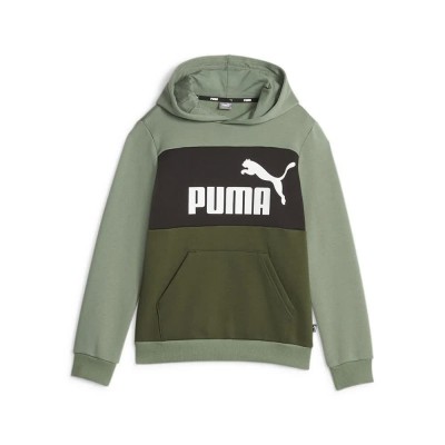 суичър,детски,блузи,puma,ess,block,fl,hoodie,green,(eucalyptus)