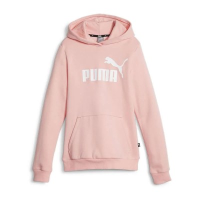 суичър,детски,блузи,puma,ess,logo,fl,g,hoodie,pink