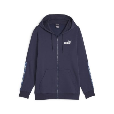 блуза,мъжки,пуловери,puma,ess,tape,camo,full,zip,sweatshirt,navy,(blue)