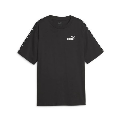 тениска,дамски,тениски,puma,ess,tape,short,sleeve,t,shirt,black