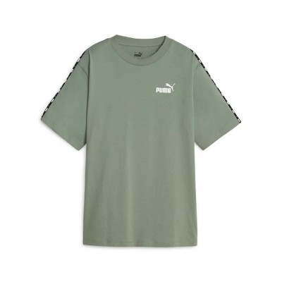 тениска,дамски,тениски,puma,ess,tape,short,sleeve,t,shirt,eucalyptus,(green)