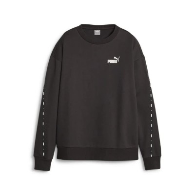 блуза,дамски,блузи,puma,ess,tape,sweatshirt,black