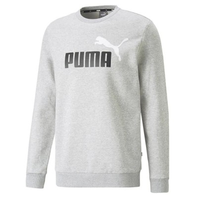 суичър,мъжки,пуловери,puma,ess+,2,col,big,logo,hoodie,light,gray,heather,(grey)