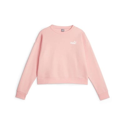 блуза,дамски,блузи,puma,ess+,relaxed,small,l,sweatshirt,peach,smoothies,(pink)