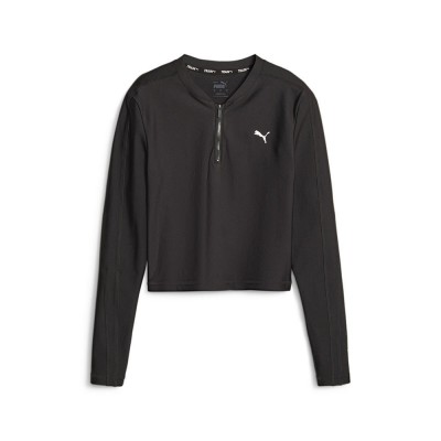 блуза,дамски,блузи,puma,fit,eversculpt,sweatshirt,black