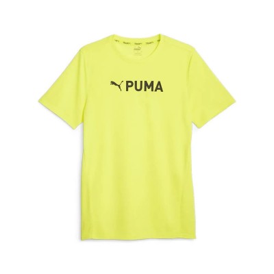 тениска,мъжки,тениски,puma,fit,ultrabreath,short,sleeve,t,shirt,yellow,(yellow,burst)