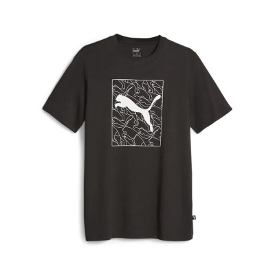 тениска,мъжки,тениски,puma,graphics,cat,short,sleeve,t,shirt,black,(black)
