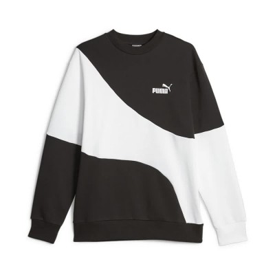 блуза,мъжки,пуловери,дамски,пуловери,puma,power,cat,sweatshirt,black,(black)