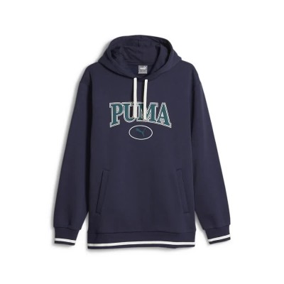 суичър,мъжки,пуловери,puma,squad,fl,hoodie,navy,(blue)
