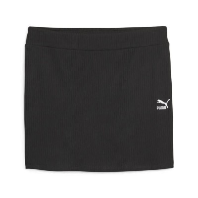 пола,дамски,поли,и,рокли,puma,classics,ribbed,long,skirt,black,(black)