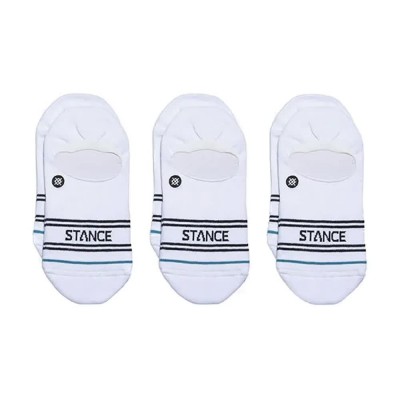 чорапи,мъжки,чорапи,дамски,чорапи,stance,basic,no,show,socks,3,pairs,white,(white)