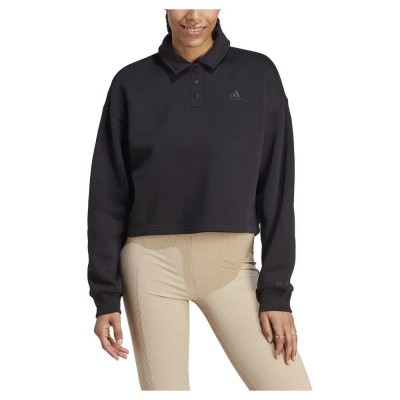 дамски,блузи,с,яка,adidas,all,szn,fleece,graphic,polo,black,(black)