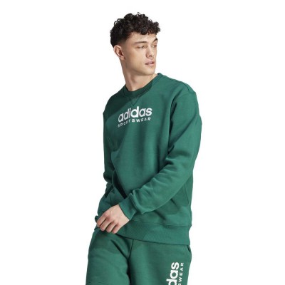 поларена,блуза,мъжки,пуловери,adidas,sportswear,all,szn,fleece,graphic,sweatshirt,green