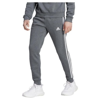 анцуг,мъжки,панталони,adidas,essentials,fleece,3,stripes,tapered,cuff,joggers,grey,(dgreyh)