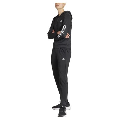 анцуг,дамски,анцузи,adidas,linear,tracksuit,black,(black,white)