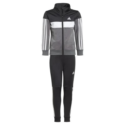 анцуг,детски,анцузи,adidas,tiberio,3,stripes,colorblock,shiny,tracksuit,grey