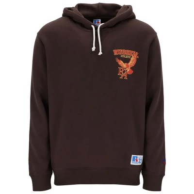 суичър,мъжки,пуловери,russell,athletic,e36382,hoodie,brown,(seal,bro)