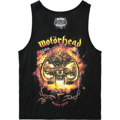 тениска,мъжки,тениски,дамски,тениски,brandit,motörhead,overkill,sleeveless,t,shirt,black,(black)