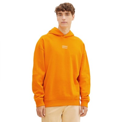 суичър,мъжки,пуловери,tom,tailor,1037612,relaxed,cutlines,hoodie,orange