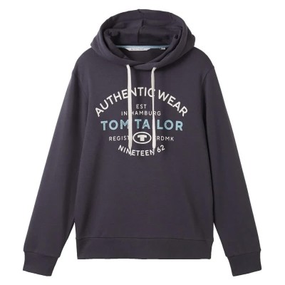 суичър,мъжки,пуловери,tom,tailor,1038744,basic,hoodie,tarmac,grey,(blue)
