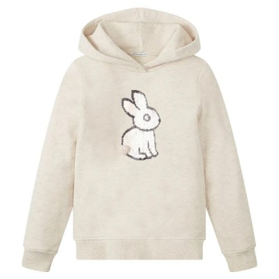 суичър,детски,блузи,tom,tailor,1030779,reversible,sequins,hoodie,beige,(light,cashew,melange)