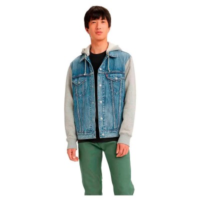 яке,мъжки,якета,дамски,якета,и,палта,levi´s,®,hybrid,v,trucker,denim,jacket,blue,(candy,man)