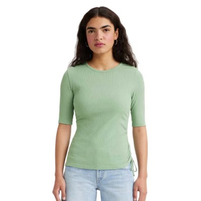 тениска,дамски,тениски,levi´s,®,side,tie,short,sleeve,t,shirt,green,(granite,green)