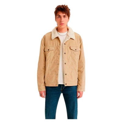 яке,мъжки,якета,levi´s,type,3,sherpa,trucker,denim,jacket,beige