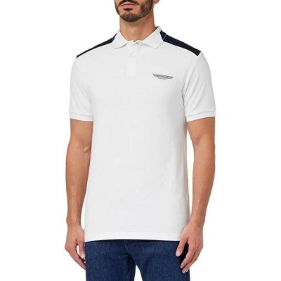 дамски,блузи,с,яка,мъжки,блузи,с,яка,hackett,am,col,block,short,sleeve,polo,white,(white)