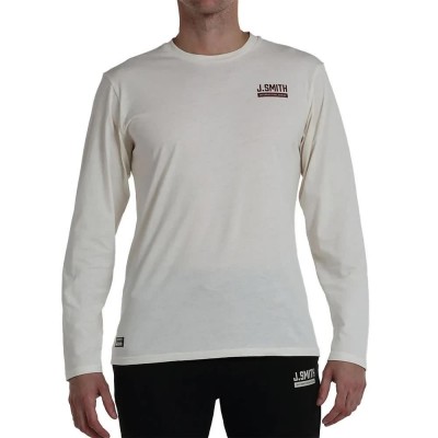 тениска,мъжки,тениски,john,smith,exime,long,sleeve,t,shirt,white,(bone)