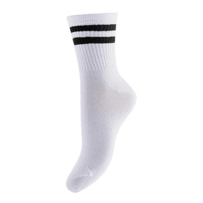чорапи,дамски,чорапи,pieces,cally,socks,white,(bright,white,stripes,black)
