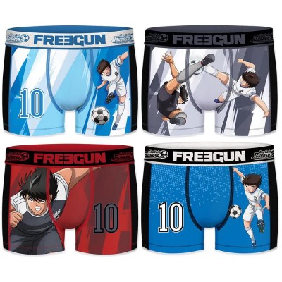 боксерки,мъжко,бельо,freegun,captian,tsubasa,model,oliver,atom,tsubasa,ozora,&,kojio,hyuga,mark,lender,pk2215,boxers,4,units,blue,(multicolor)