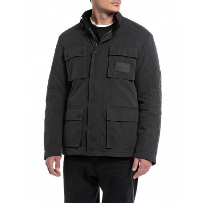 яке,мъжки,якета,replay,m8358,.000.84752,jacket,grey,(pirate,black)